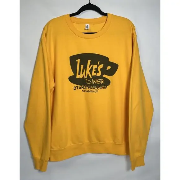 Yellow Crew Neck Sweater - Picture 1 of 8